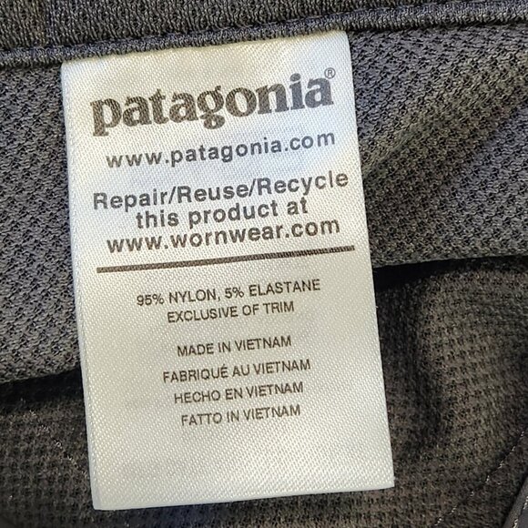 Patagonia Quandary 5" Shorts Women's 8 Forge Gray Nylon Stretch Hiking Outdoor - Picture 5 of 10